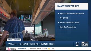 Ways to save money while dining out