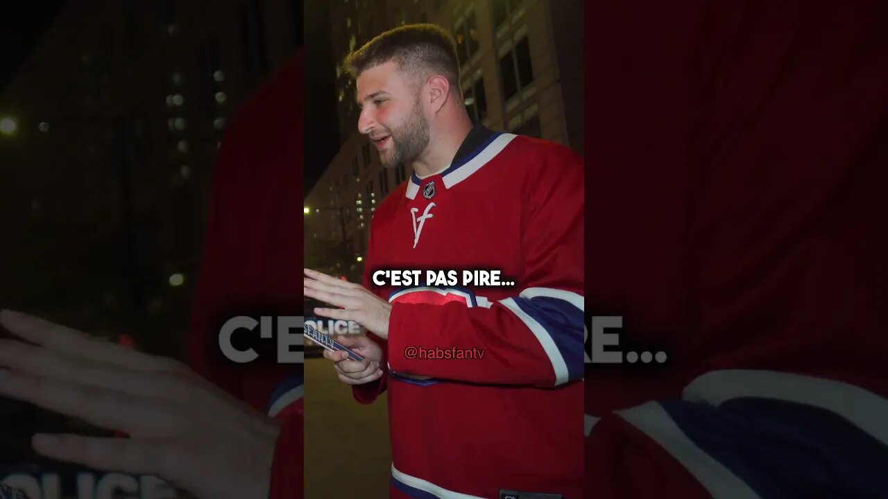 Un fan Québécois des Leafs 🤦♂️