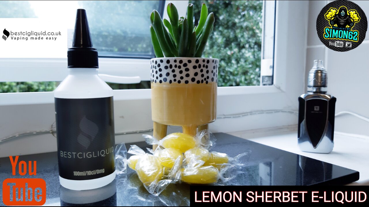 BESTCIGLIQUID/LEMON SHERBET FRUITS/E-LIQUID REVIEW #bestcigliquid#eliquid#ejuice 🔞