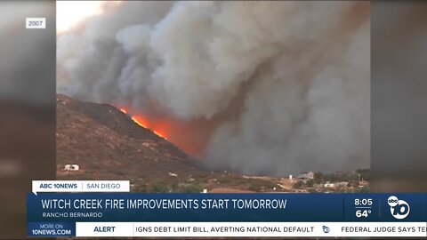 Long-coming Witch Creek Fire improvements headed to Rancho Bernardo