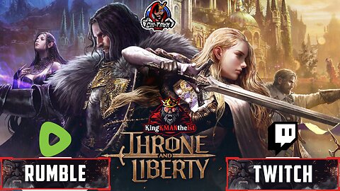 🔴 LIVE: Throne And Liberty Ep. 1 | Testing The Waters of MMO W/ KingKMANthe1st