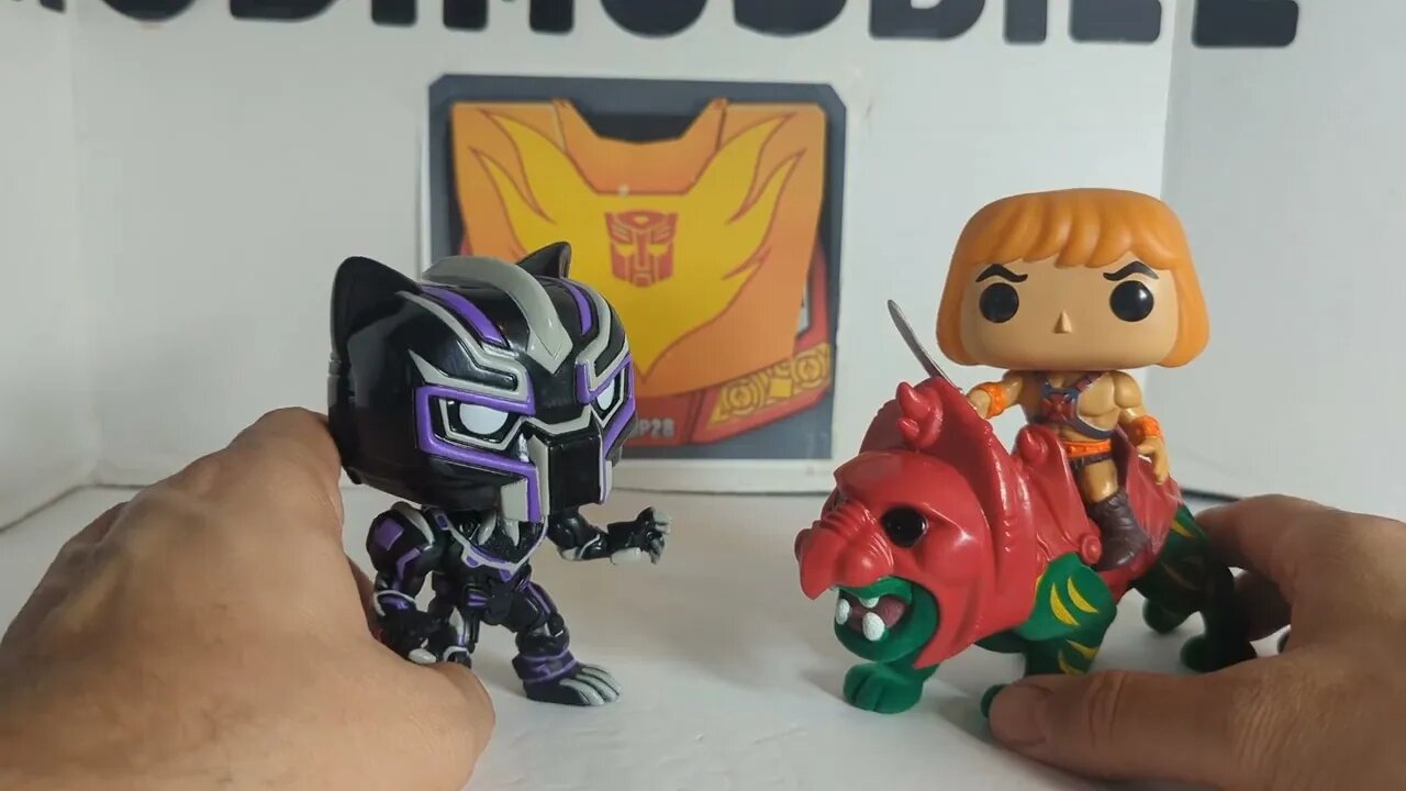 Pop! Marvel Avengers MechStrike BLACK PANTHOR (#830) - Rodimusbill Review