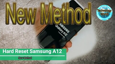 Hard reset Samsung Galaxy A12 New method