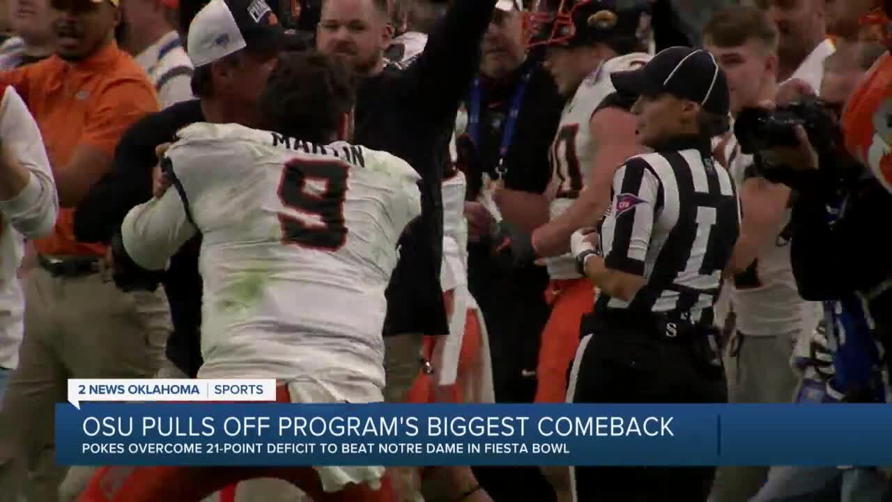 OSU Pulls off Program's Biggest Comeback