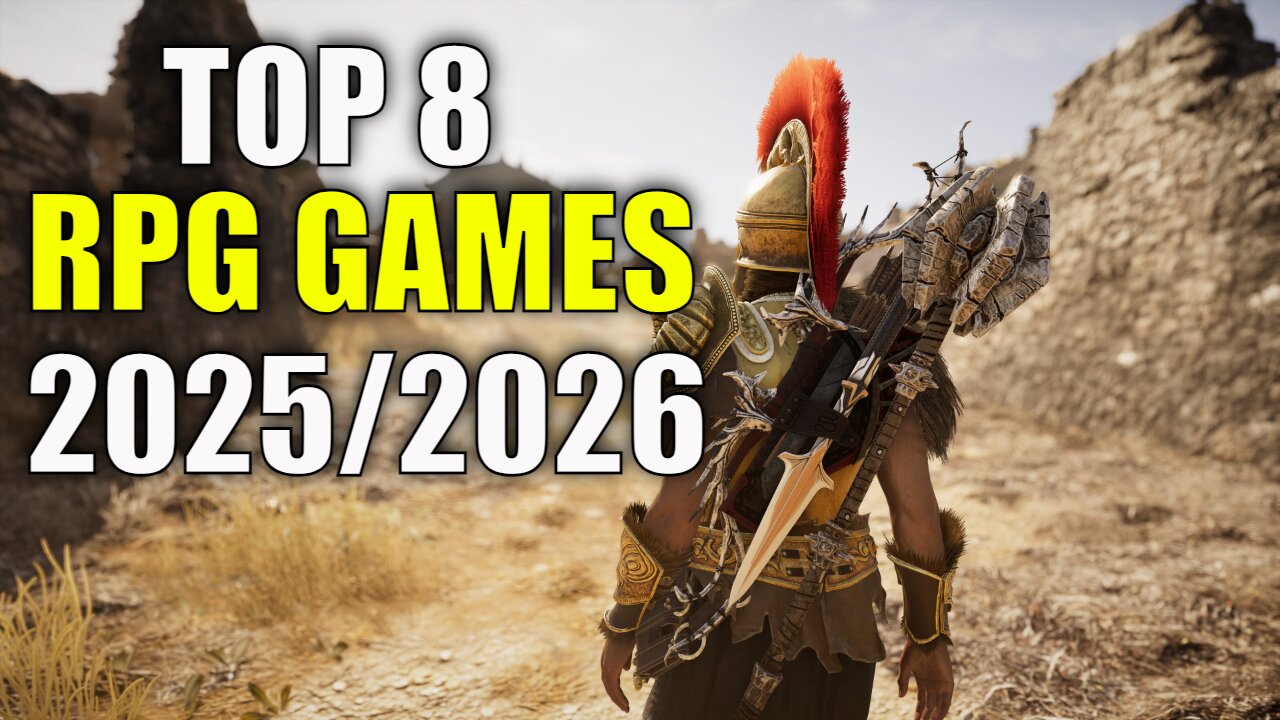 TOP 8 NEW Upcoming RPG Games of 2025 & 2026!