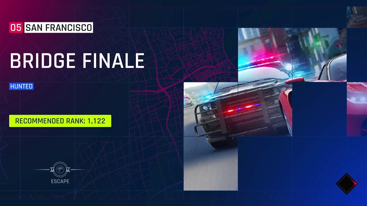 Asphalt 9 Legends - San Francisco - Bridge Finale - Dodge Challenger SRT8