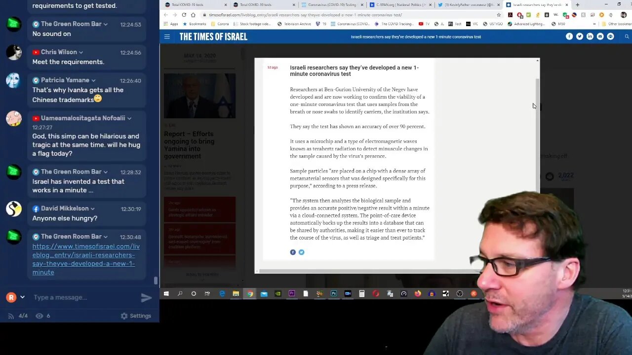 The Lie-Stream. Trump Lies in Allentown, PA. Come join the Chat.