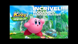 KIRBY FORGOTTEN LANDS JÁ ESTÁ RODANDO NOS EMULADORES!!!! VEJA O GAMEPLAY!!!!