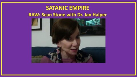Dr. Jan Halper with Sean Stone
