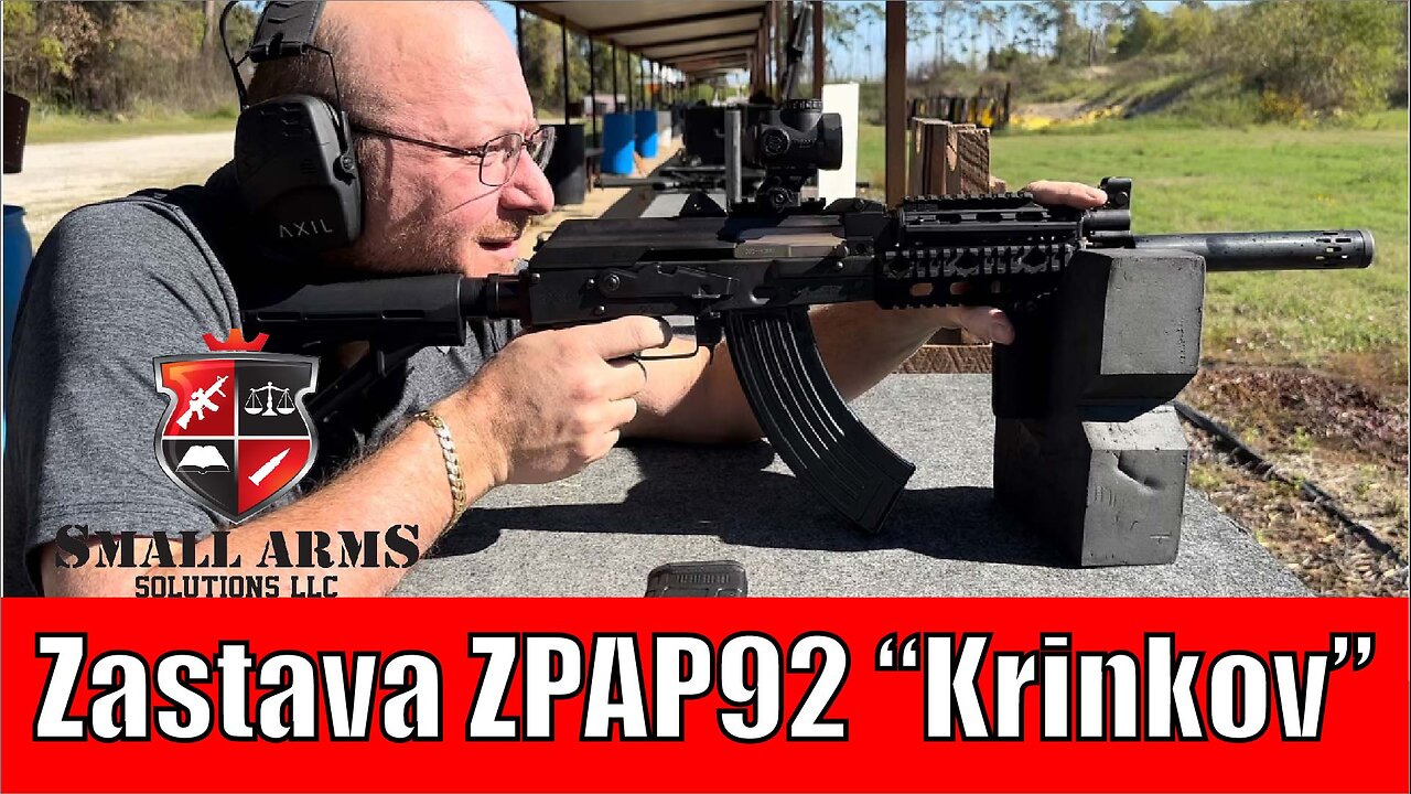 Zastava ZPAP92 “Krinkov” 7.62x39mm