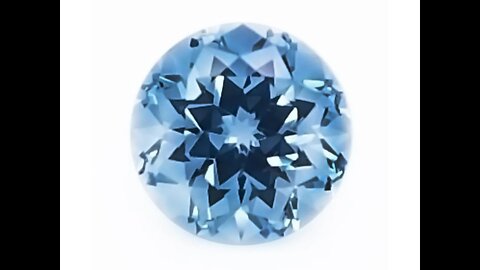 Chatham-created Round Aqua Spinel: Great Alternative to Lab-Grown Aquamarine