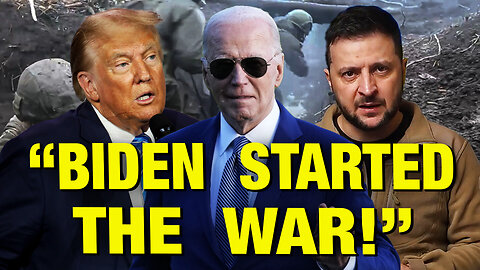 “Biden Instigated The Ukraine War!” – Donald Trump