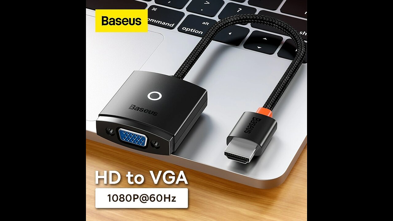 Adaptador vídeo HDMI para VGA Baseus