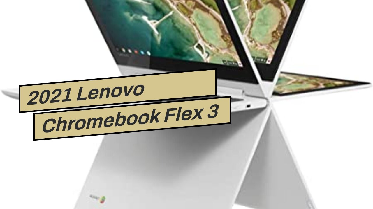 2021 Lenovo Chromebook Flex 3 2-in-1 11.6" HD Touchscreen Laptop, MediaTek MT8173C Quad-Core Pr...