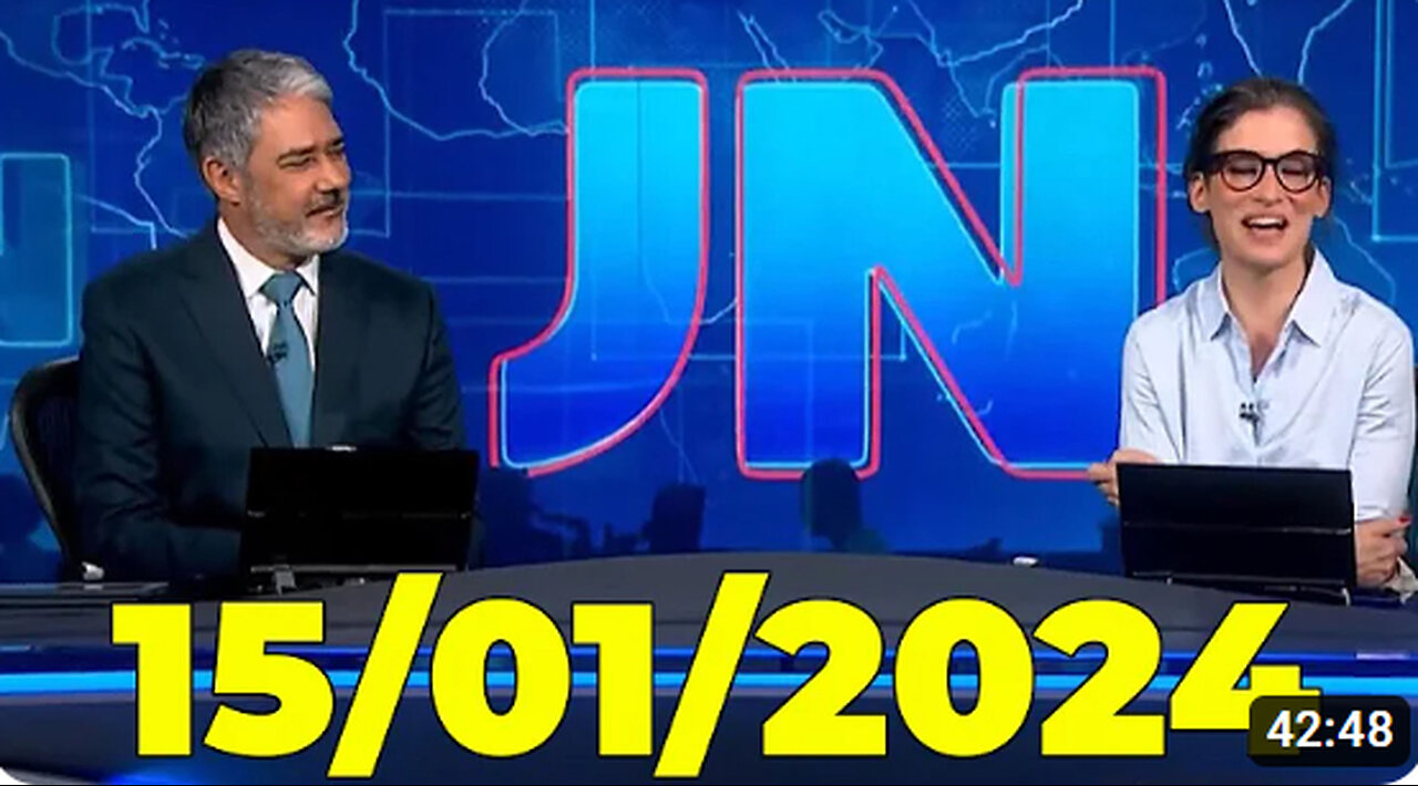 Jornal Nacional 15 01 2024 Segunda Feira Completo