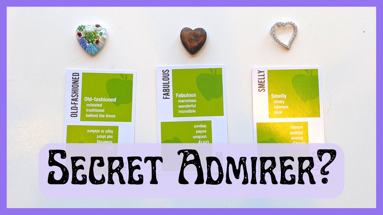 👀 Who is your SECRET ADMIRER? 🤫😍 Pick a Card Love Reading