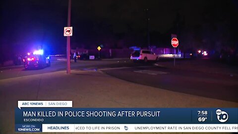 Man Killed in police shooting