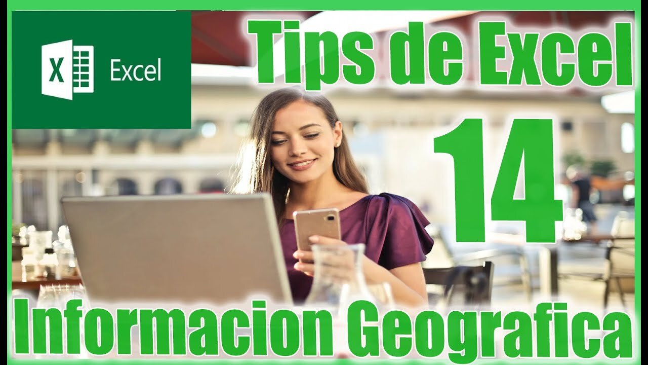 🆕 Como utilizar INFORMACIÓN DE DATOS GEOGRÁFICOS en Excel en Línea 🔥Tip 14