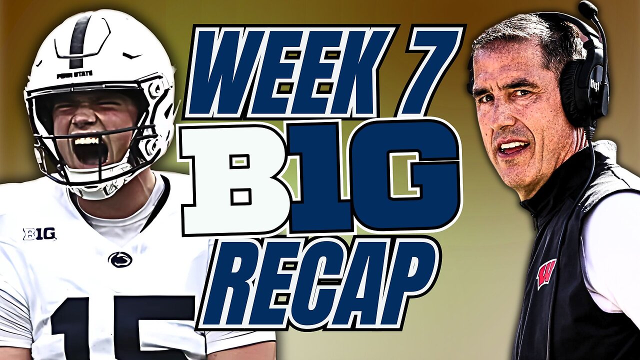 Big Ten Chaos Week 7 Proves Favorites Are NOT Invincible