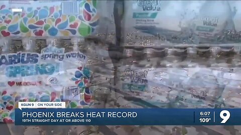 Phoenix breaks heat record