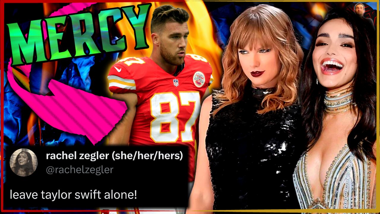 WOKE Snow WHITE KNIGHT! Rachel Zegler ATTACKS Podcaster Over Taylor Swift & Travis Kelce JOKE!