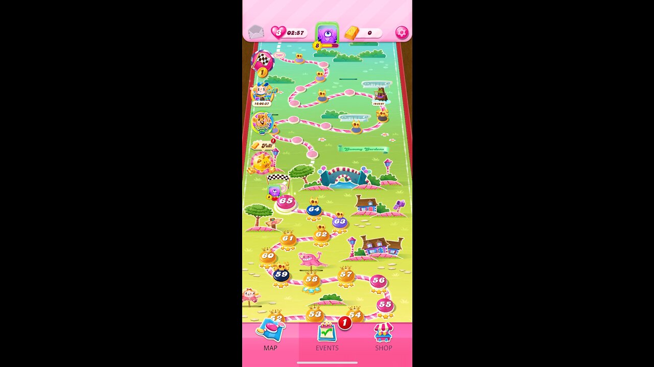Candy Crush Saga Level 65