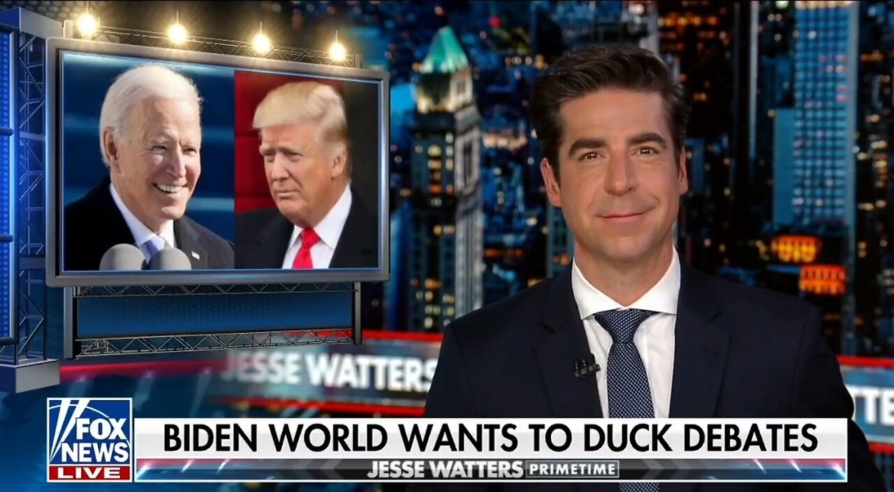 Watters: Here's The Real Reason Biden Won't Debate Trump