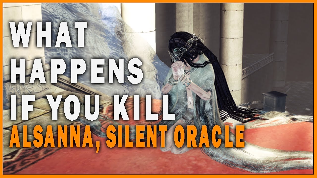 What Happens if you Kill Alsanna Silent Oracle in Dark Souls 2