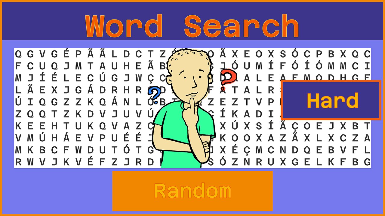 Word Search - Challenge 12/15/2022 - Hard - Random