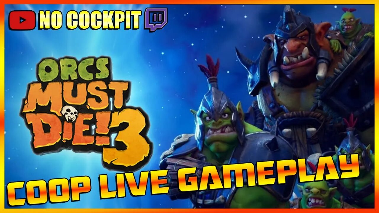 ORCS MUST DIE 3 COOP LIVE GAMEPLAY ENTRE IRMÃOS (continuação) | COOPERATIVO