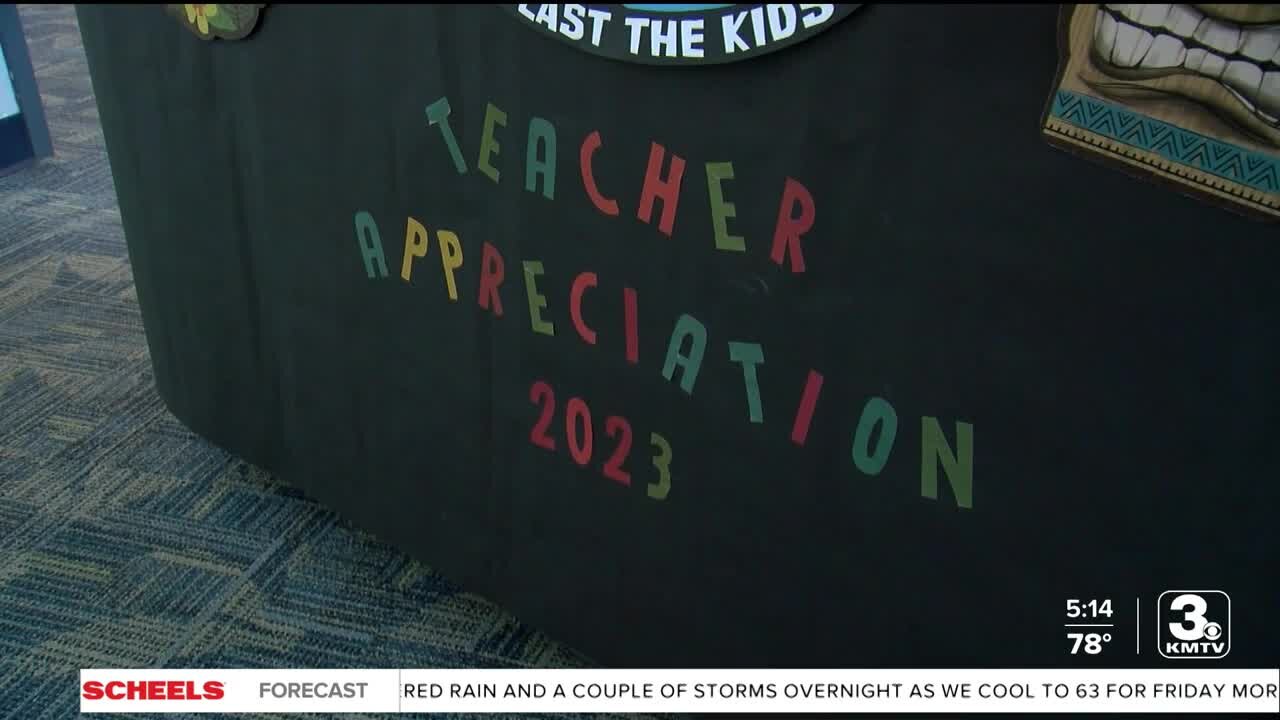 3 News Now helps teacher complete appreciation week challenge: Talk to a news crew