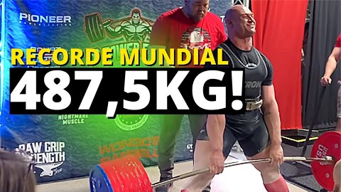 DANNY GRIGSBY estabelece um NOVO RECORDE MUNDIAL no DEADLIFT de Powerlifting