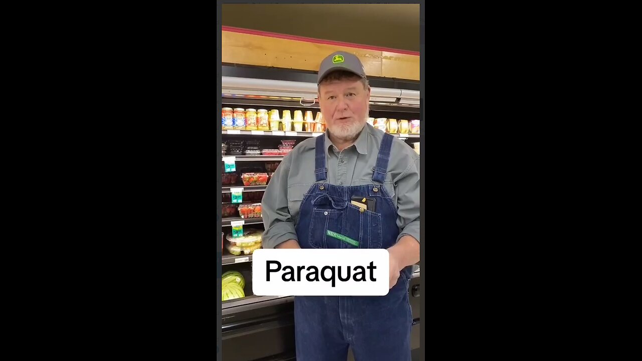 Paraquat another herbicide the evil US mafia government is poisoning you with