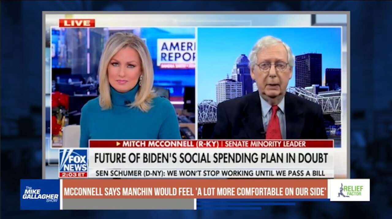 Guest host Joey Hudson dives into Mitch McConnell saying Joe Manchin should join the GOP