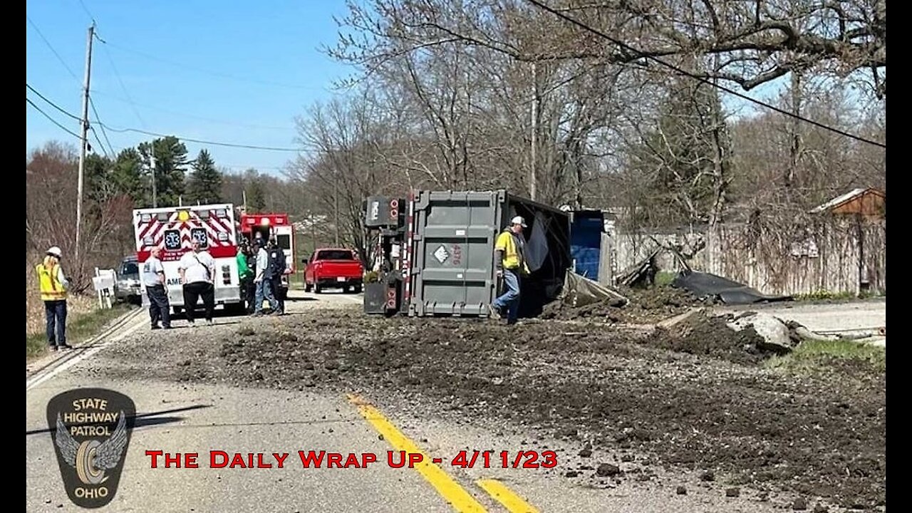 Truck Spills 20,000 Pounds Of Ohio Toxic Waste, The EUA Deception & mRNA Livestock Injections