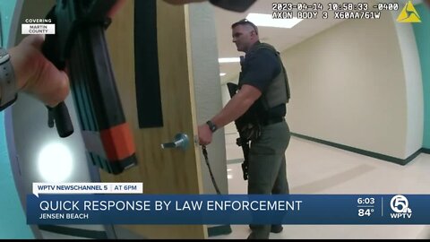 Law enforcement quickly respond to Jensen Beach High School after lockdown