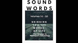 Sound Words, The Women in Matthew's Genealogy