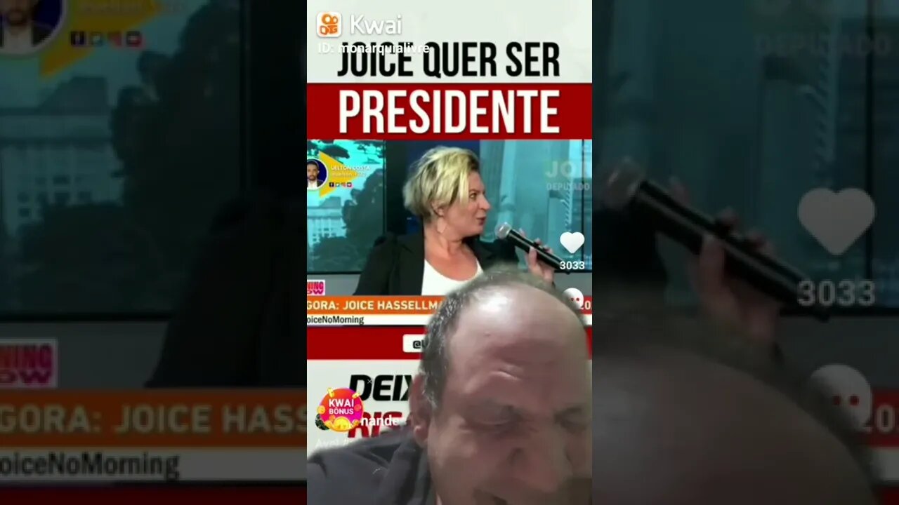 Joice Hasselmann disse que quer ser Presidente da Republica