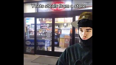 Yeat steals from a store