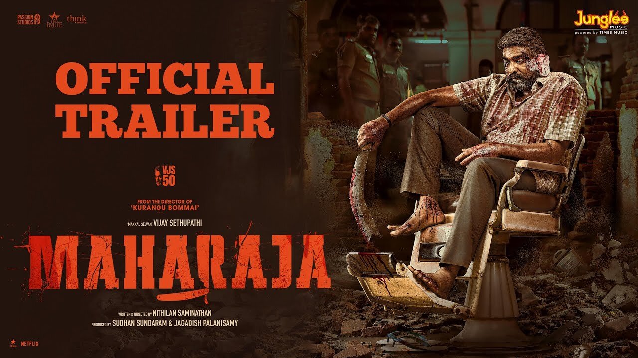 Maharaja | Official Trailer | Vijay Sethupathi, Anurag Kashyap, Mamta Mohandas