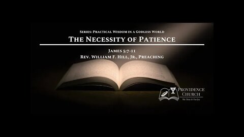 19 The Necessity of Patience