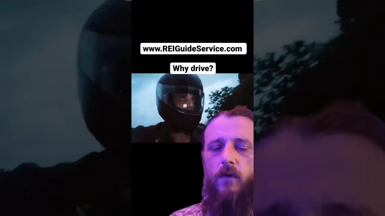 why drive? lets talk about it. www.REIGuideService.com