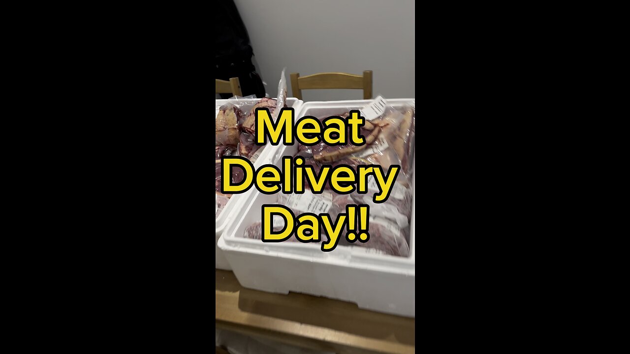 Meat delivery day!!! Carnivore life