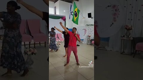 GRUPO DE COREOGRAFIA KADOSH 🔥 #Deus #coreografia #gesto #adoração