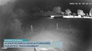 Nordeste de Minas: acidentes preocupam autoridades durante o "Maio Amarelo"