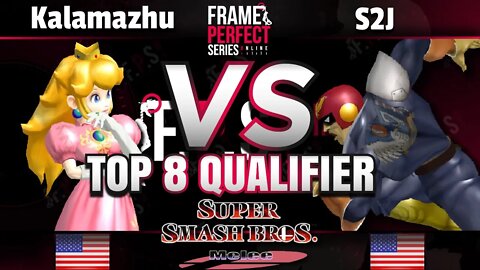 FPS3 Online Winners Top 8 Qualifier - Kalamazhu (Peach) vs. BC | S2J (Captain Falcon) - Smash Melee