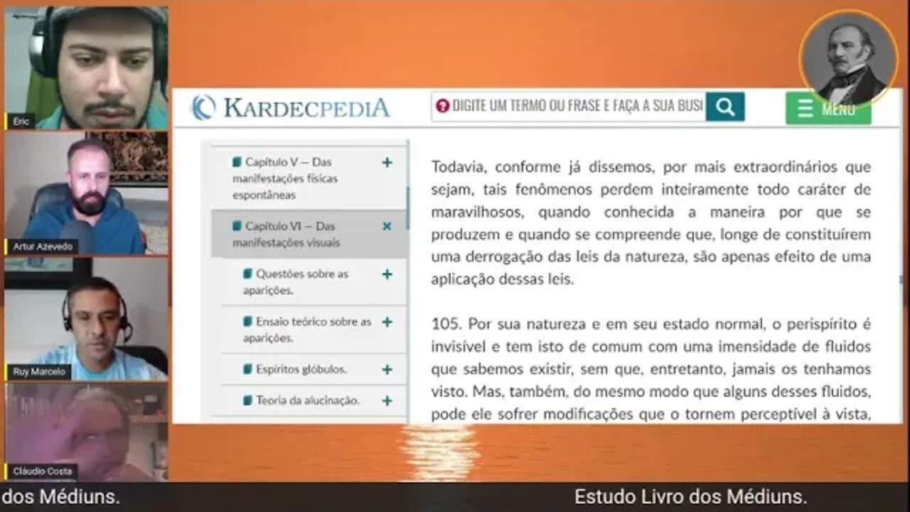 Sobre as Aparições Tangíveis - Cap. VI - O Livro dos Médiuns