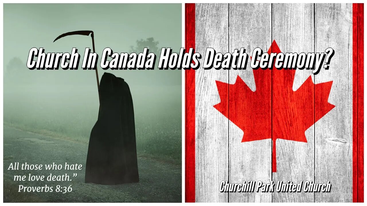 Church Holds Death Ceremony? - Churchill Park United Church - Betty Sanguin - Rev. Dawn Rolke