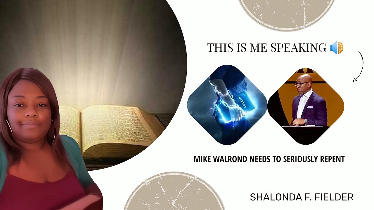 Mike Walrond needs to seriously repent