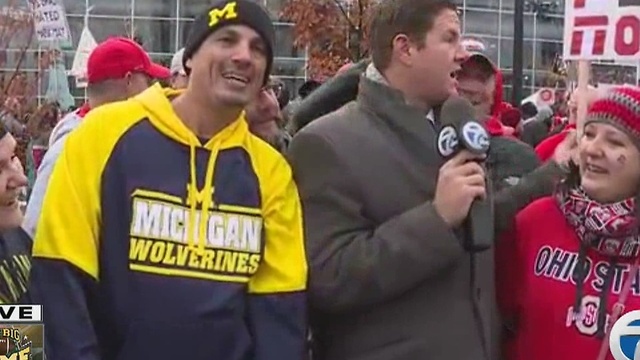 Fans tailgate ahead of Michigan vs. Ohio State